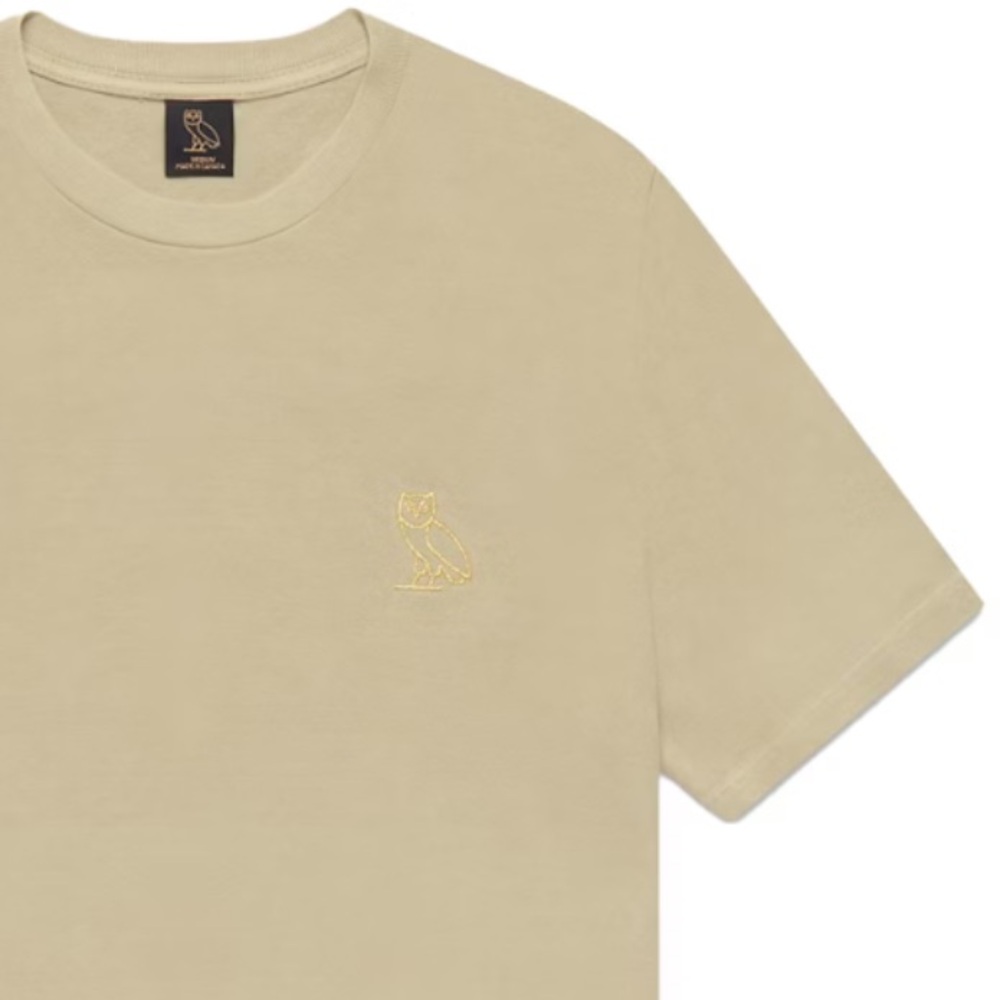 OVO Garment Dye T-shirt in sand
